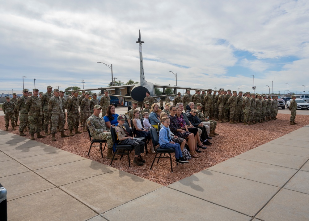 233rd Communication Squadron Change of Command