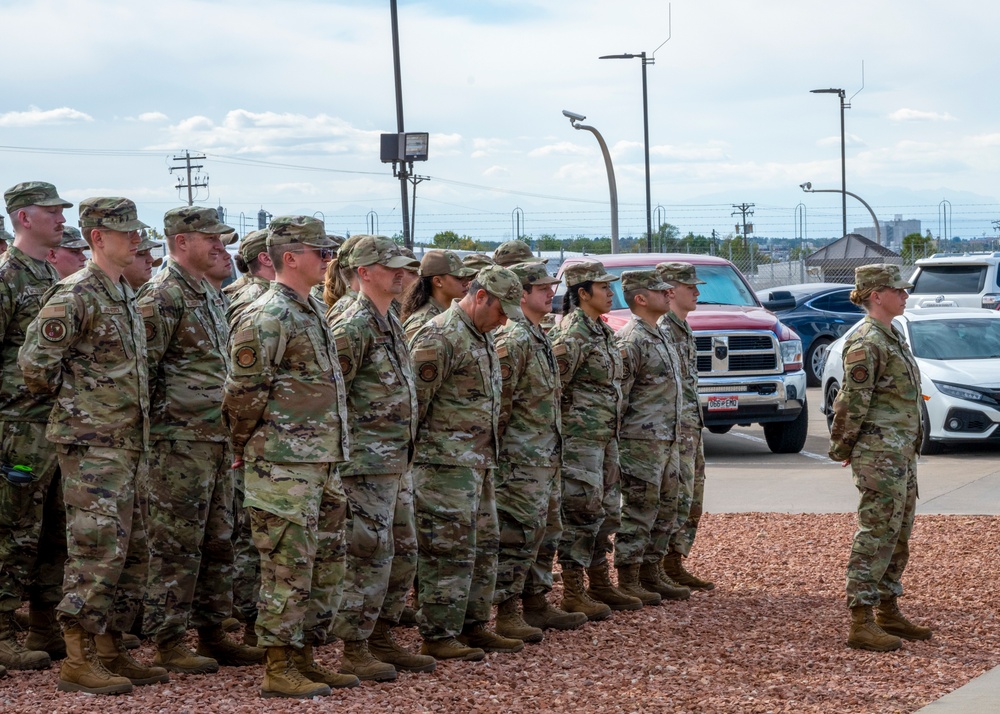 233rd Communication Squadron Change of Command