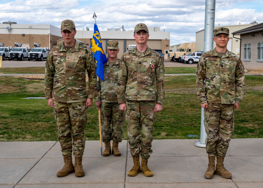 233rd Communication Squadron Change of Command