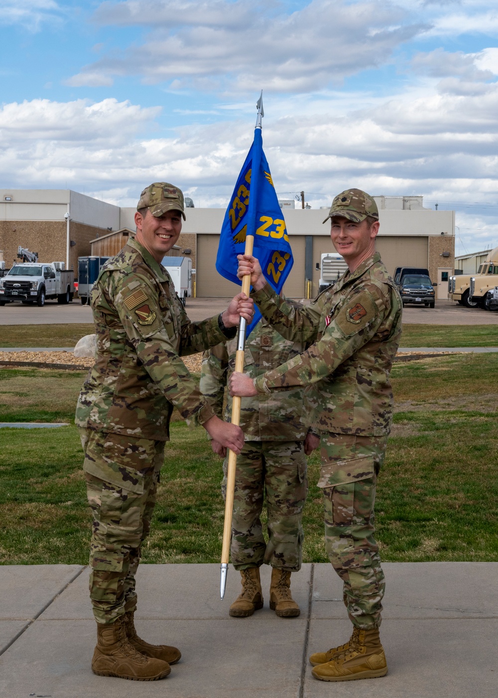 233rd Communication Squadron Change of Command