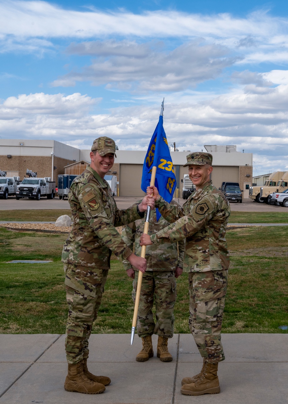 233rd Communication Squadron Change of Command