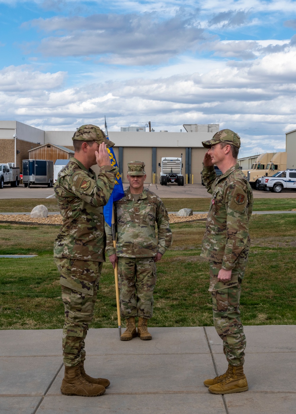 233rd Communication Squadron Change of Command