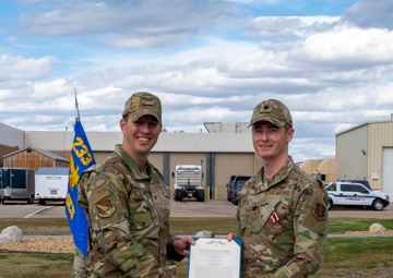 233rd Communication Squadron Change of Command