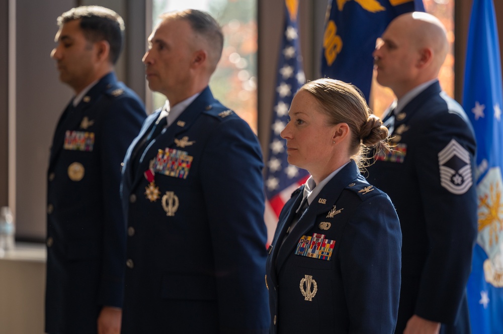 710th Operations Group change of command ceremony