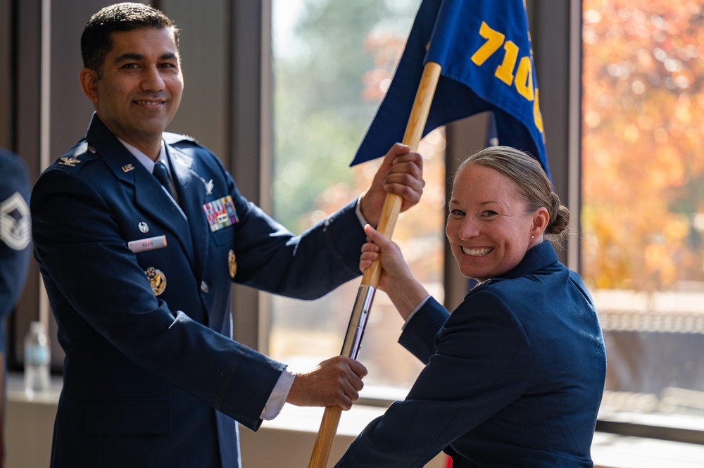 710th Operations Group change of command ceremony