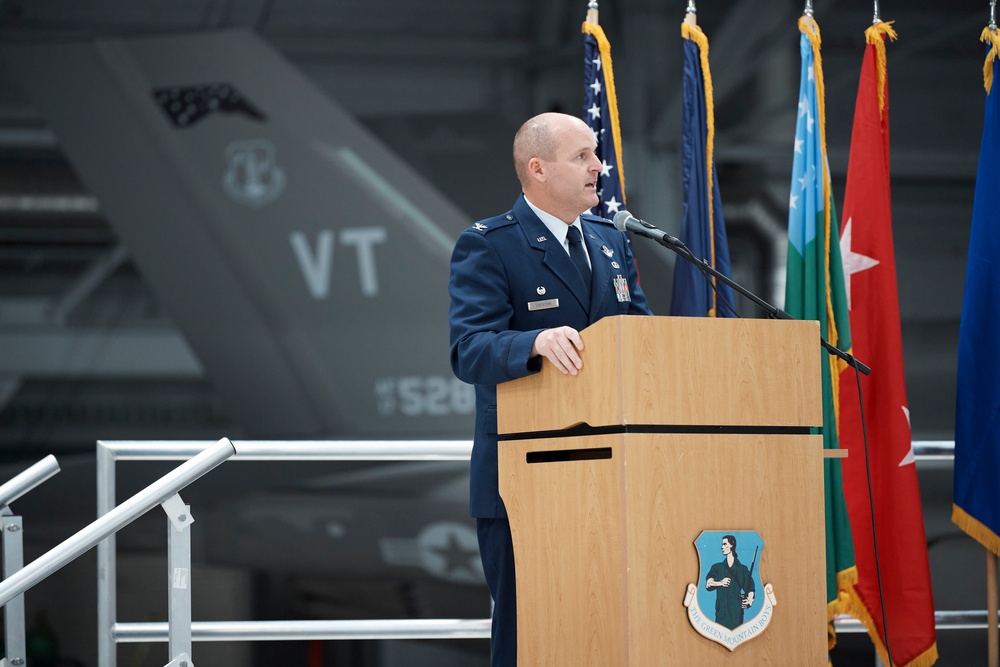 158th FW Weclomes New Commander