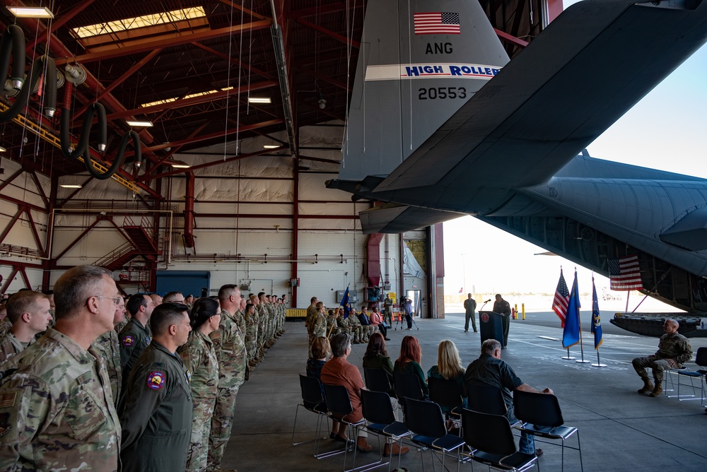 Col Evan J. Kirkwood Assumes Command of the 152nd Airlift Wing