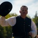 1st Infantry Division Commanding General's Mounted Color Guard participate in Chisholm Trail Festival