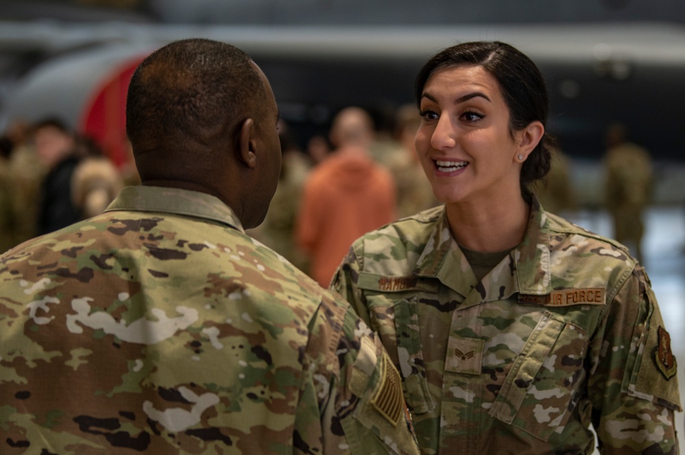 ANG Command Chief Williams visits 121st ARW