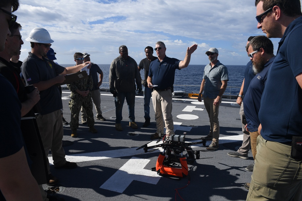 USNS Burlington Conducts Navy's Fleet Experimentation Program