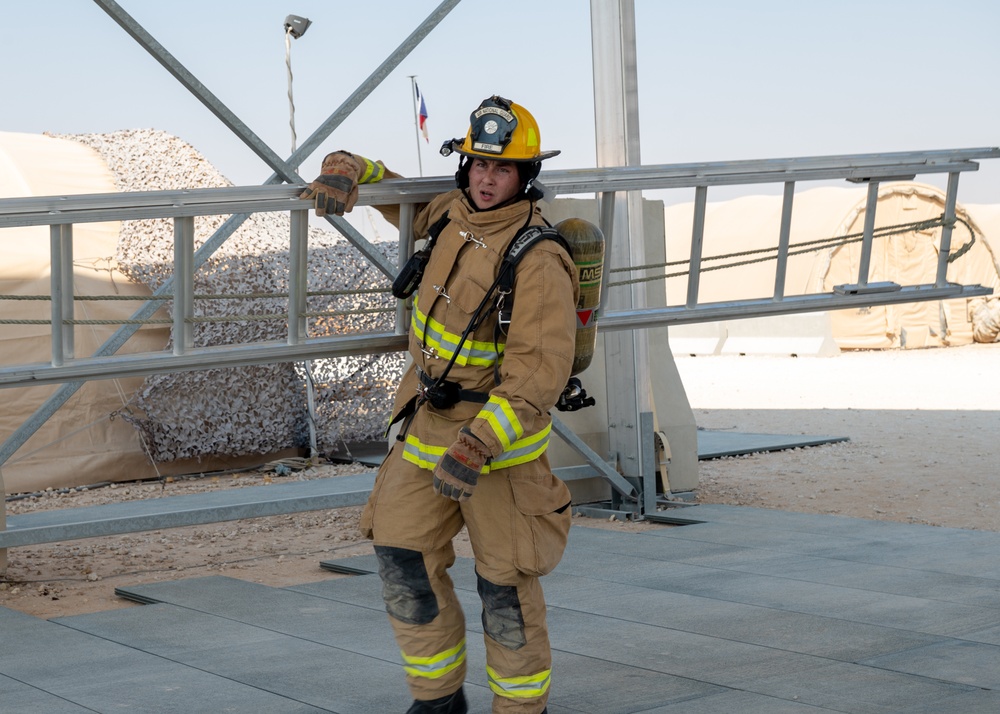 PSAB Fire hosts firefighter challenge