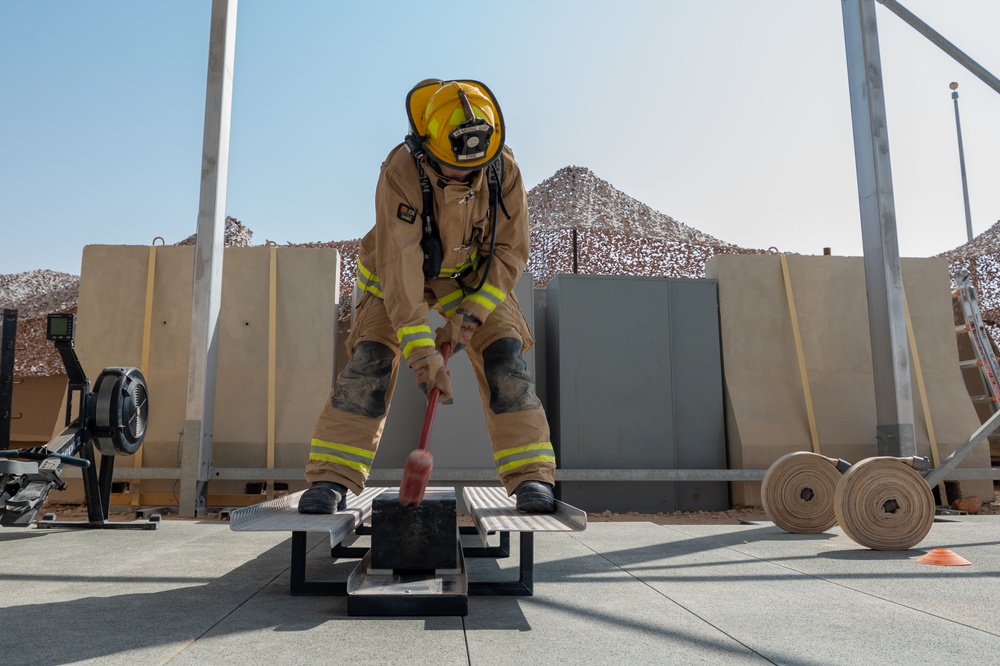 PSAB Fire hosts firefighter challenge