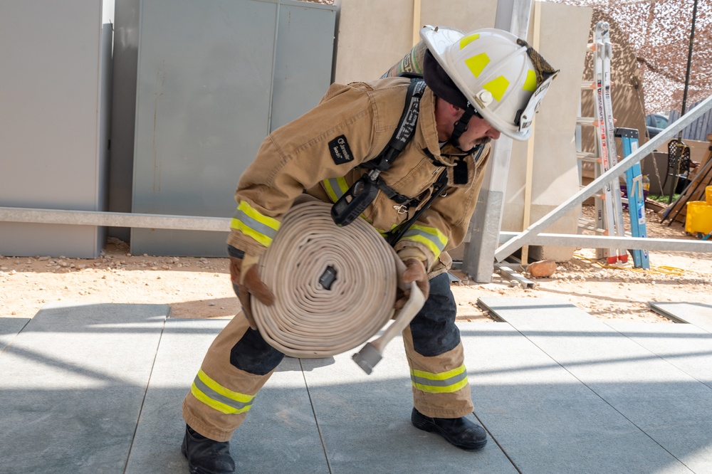 PSAB Fire hosts firefighter challenge