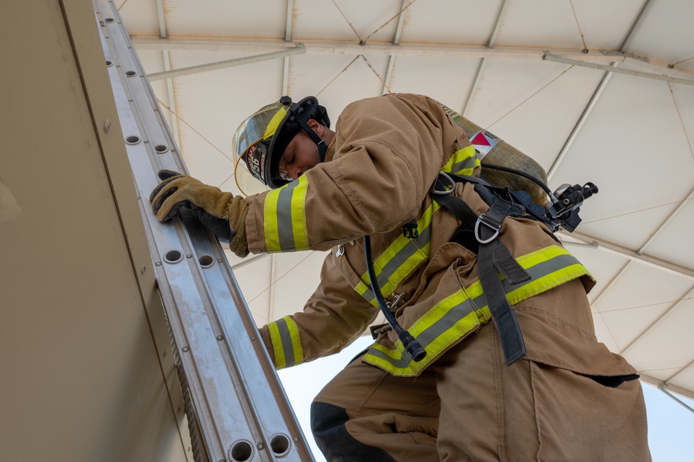PSAB Fire hosts firefighter challenge