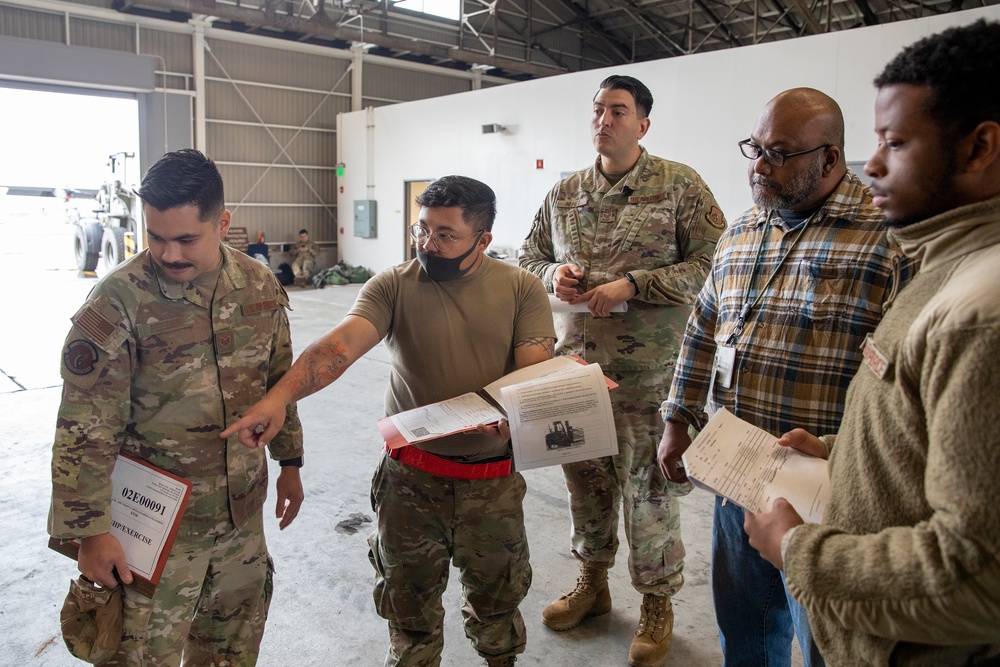 The 374th LRS conducts Cargo Deployment Function during SRI