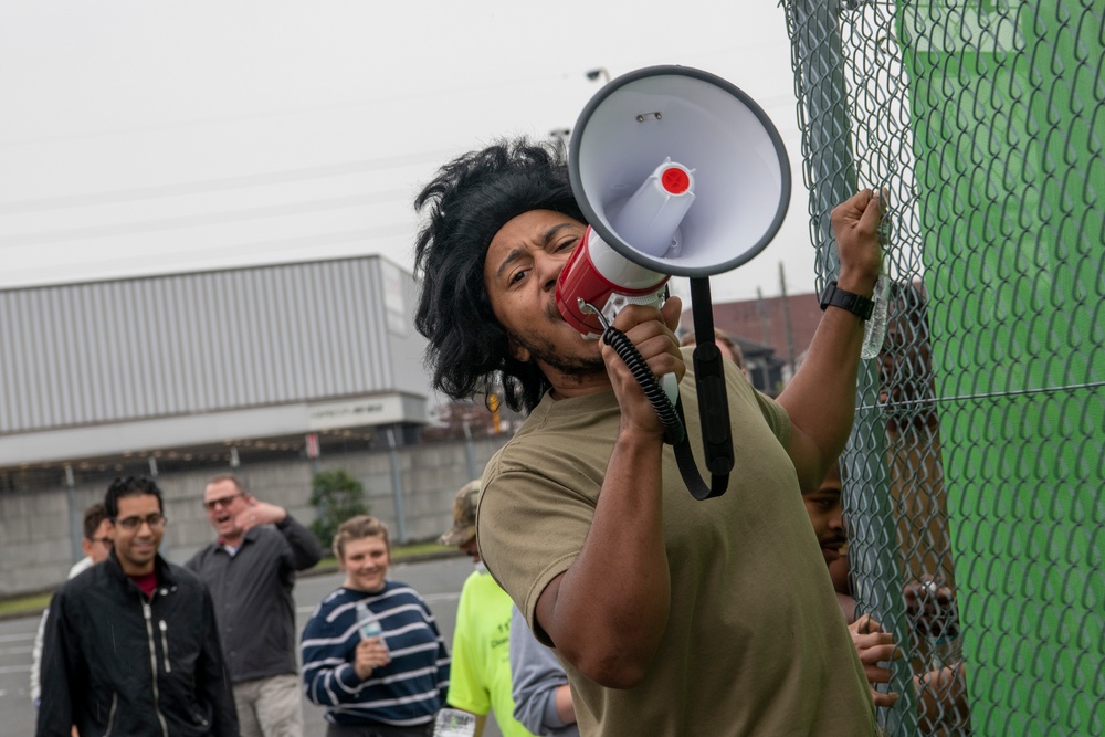 The 374th SFS conducts protest control exercise during SRI