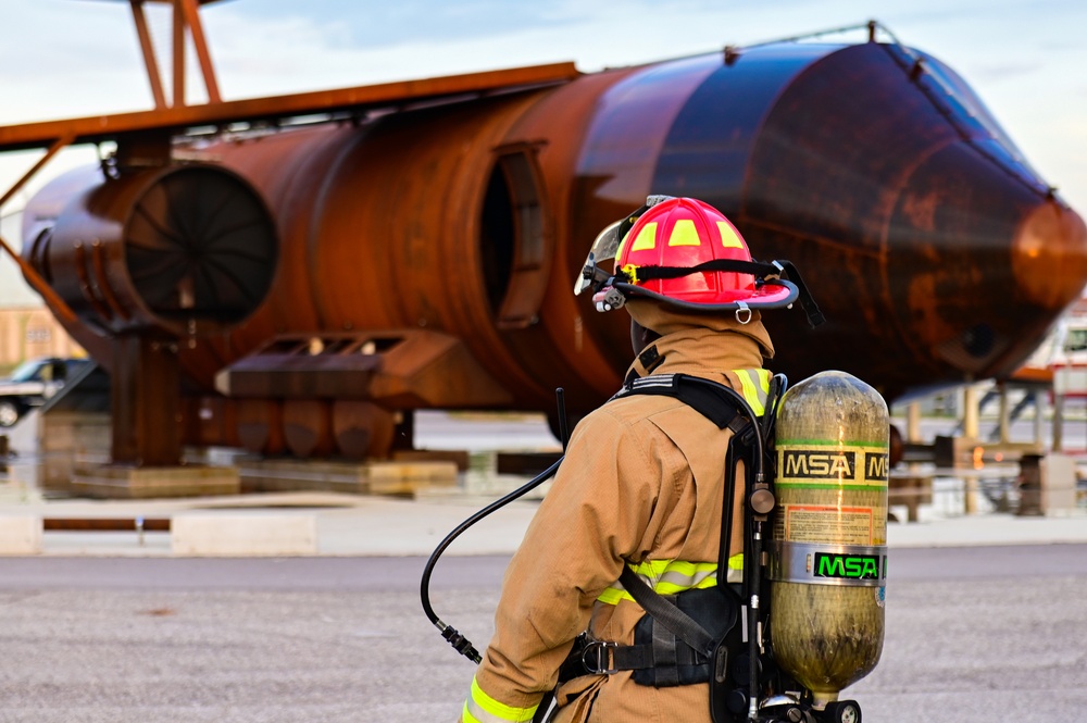 Aviano’s Fire Department Showcases Interoperability with Allied Nations