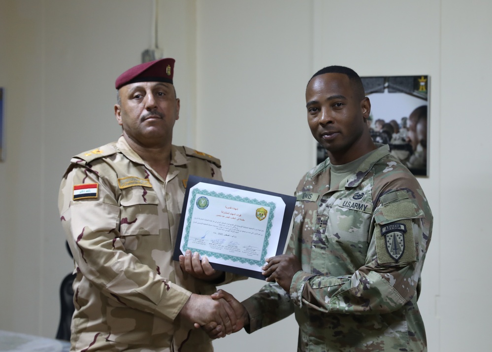 Military Advisory Group gives Operational Logistics Course to Iraqi Security Forces