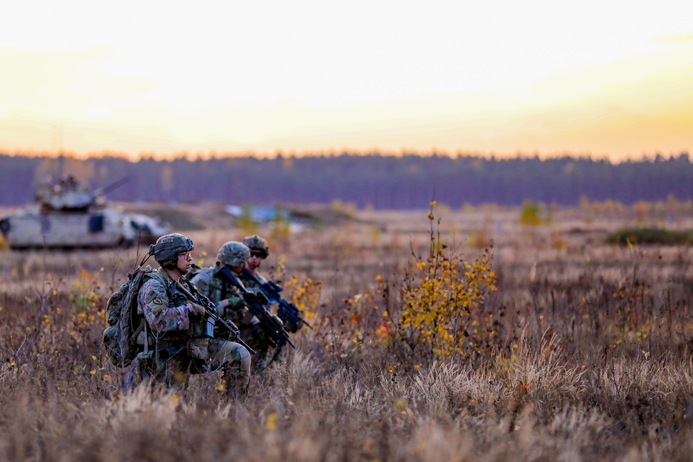 1-66 AR Train to Fight in Lithuania Live-Fire