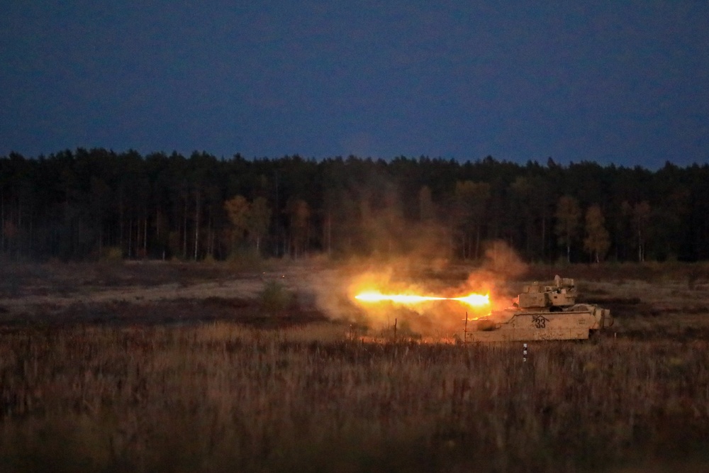 1-66 AR Train to Fight in Lithuania Live-Fire