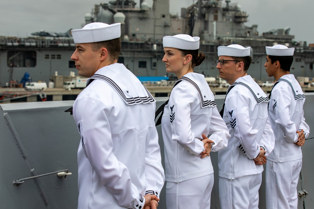 USS Arlington returns to Norfolk, Virginia after seven-month deployment