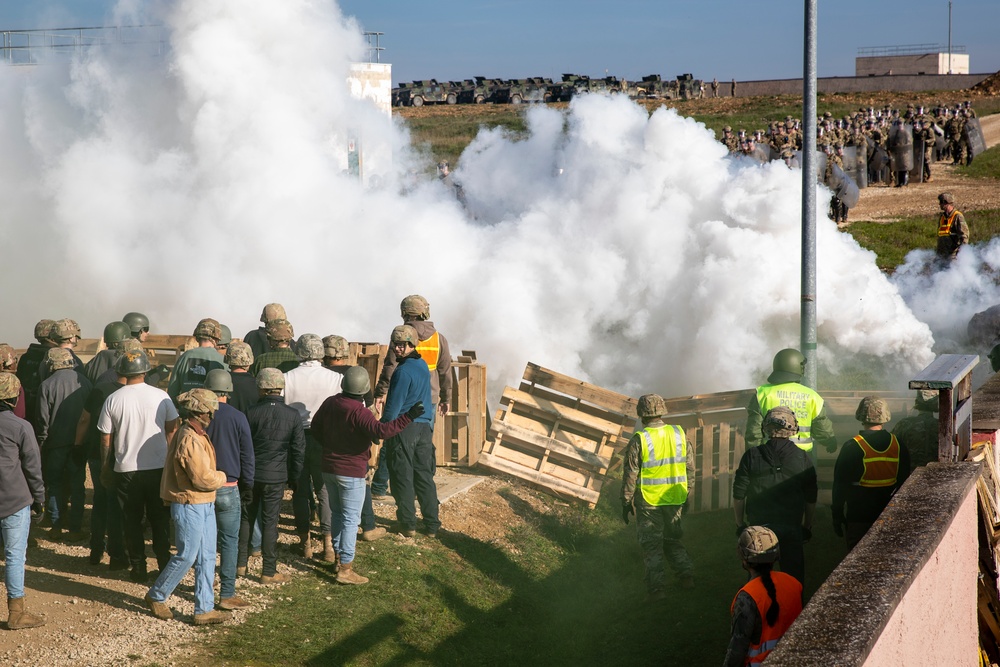 Task Force Nighthawk participate in Operation Bronze Shield