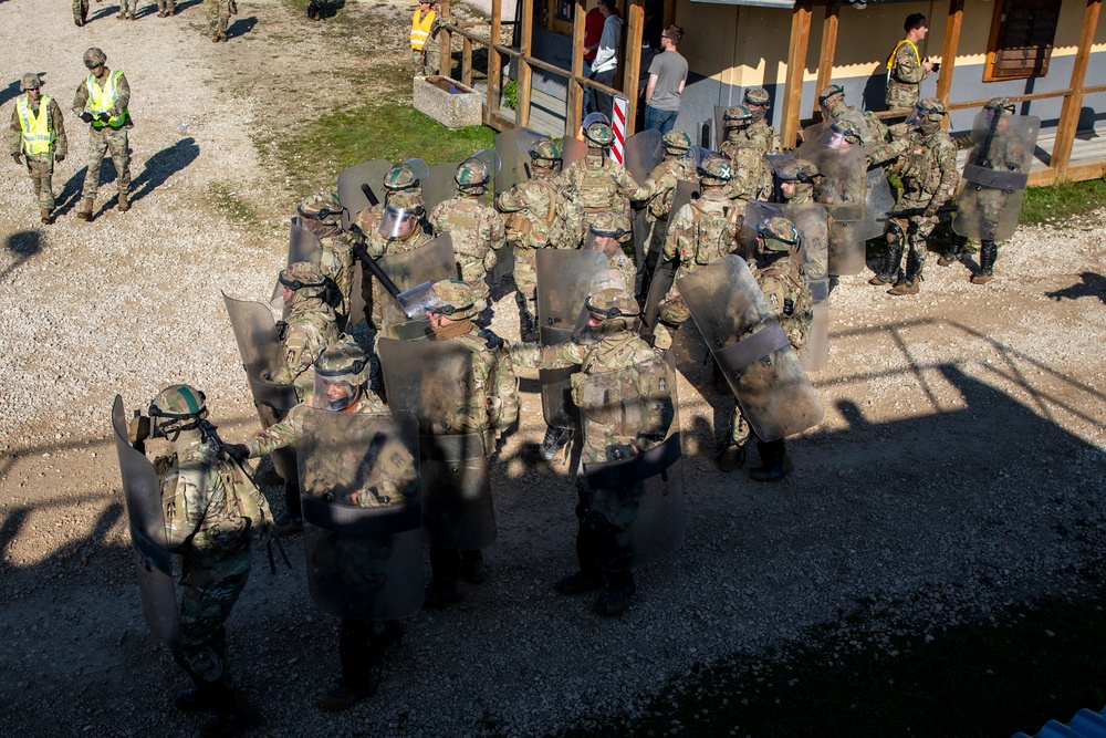 Task Force Nighthawk participate in Operation Bronze Shield