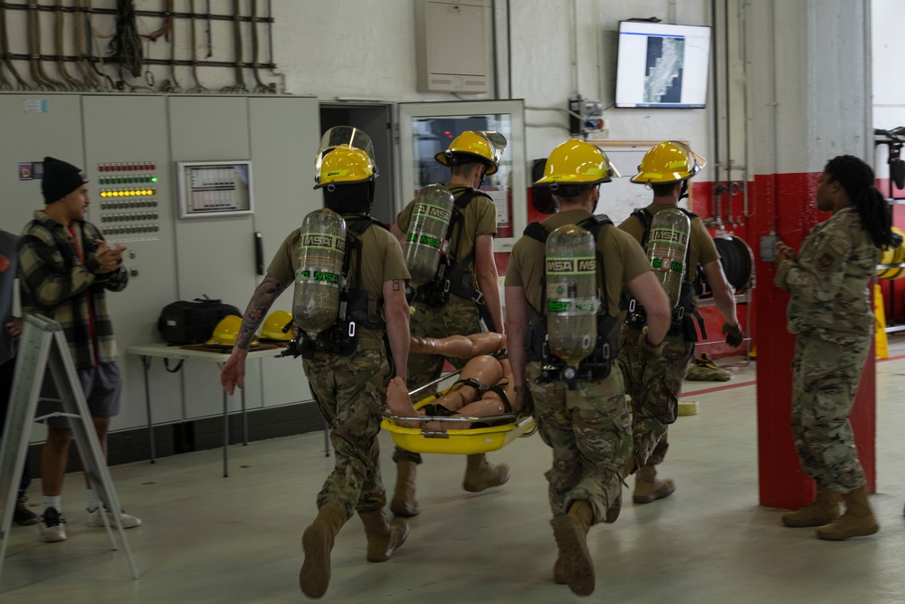 52nd CES promotes fire safety