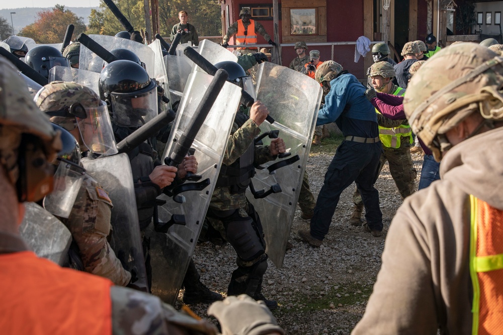 Task Force Nighthawk participate in Operation Bronze Shield