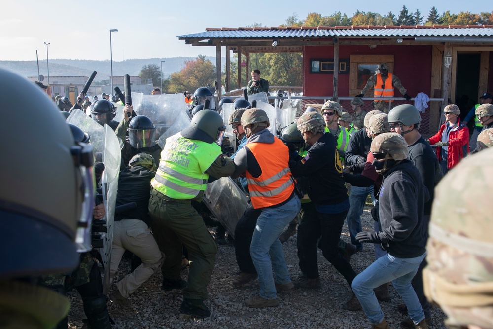 Task Force Nighthawk participate in Operation Bronze Shield