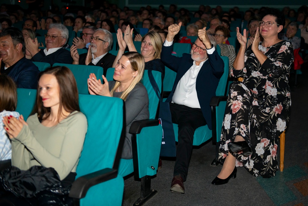 U.S. Air Forces Ambassadors Rock Band performs in Poland