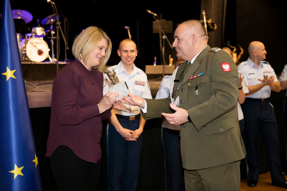 U.S. Air Forces Ambassadors Rock Band performs in Poland