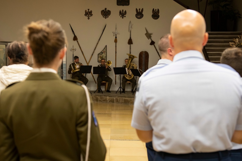 U.S. Air Forces Ambassadors Rock Band performs in Poland