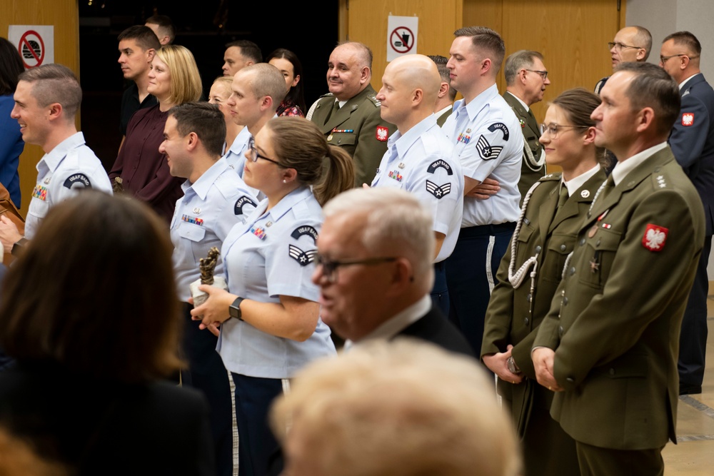 U.S. Air Forces Ambassadors Rock Band performs in Poland