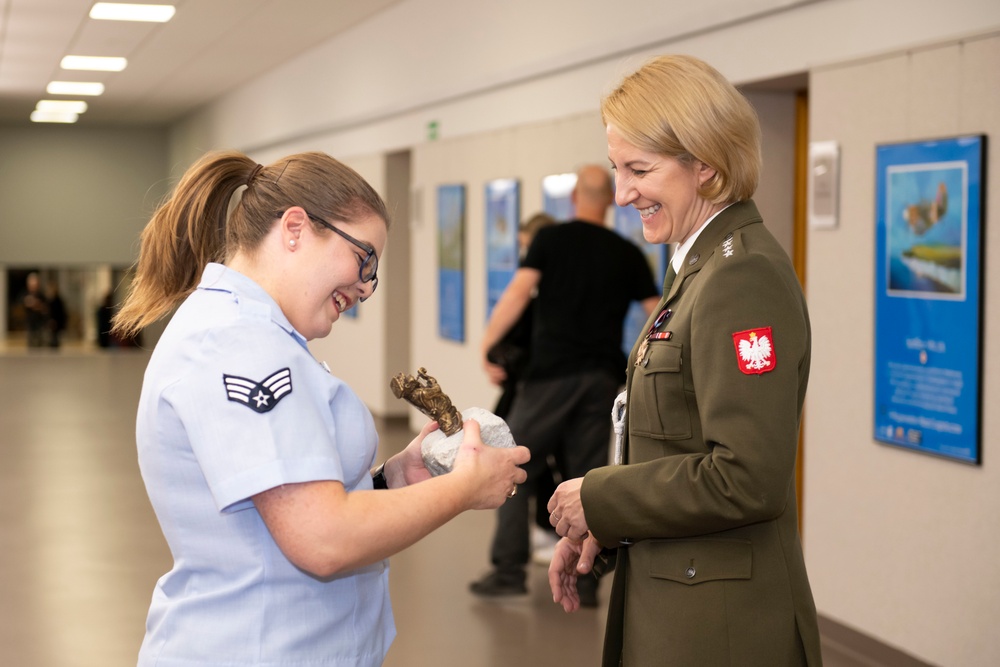 U.S. Air Forces Ambassadors Rock Band performs in Poland