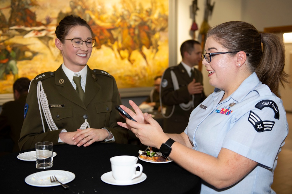 U.S. Air Forces Ambassadors Rock Band performs in Poland