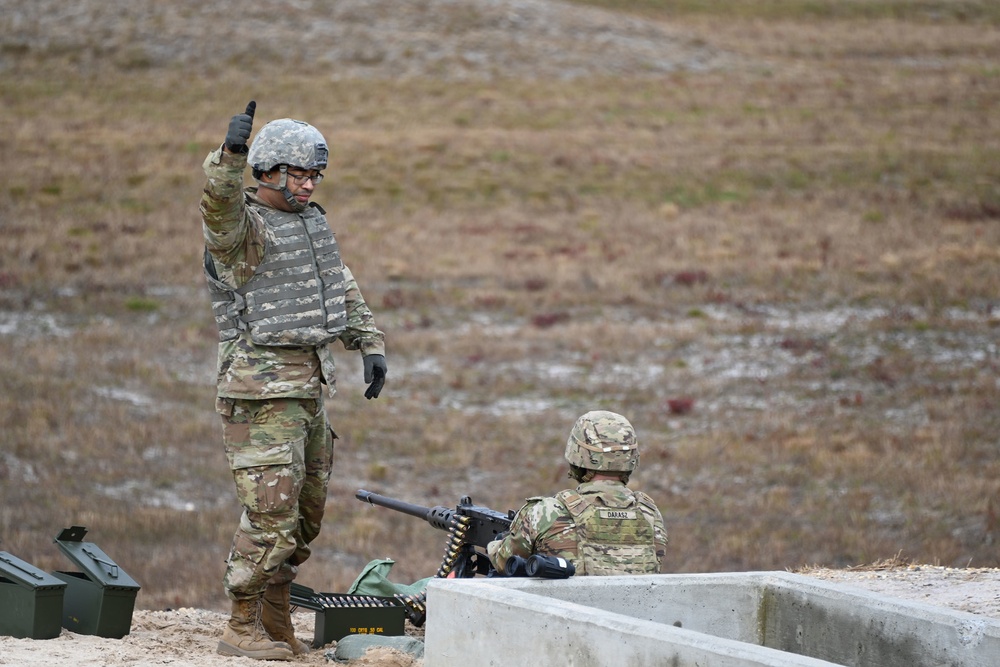 Fort Dix – 2nd BN 113th IN RG 40 M2HB, Firing Table II 14 OCT 2022