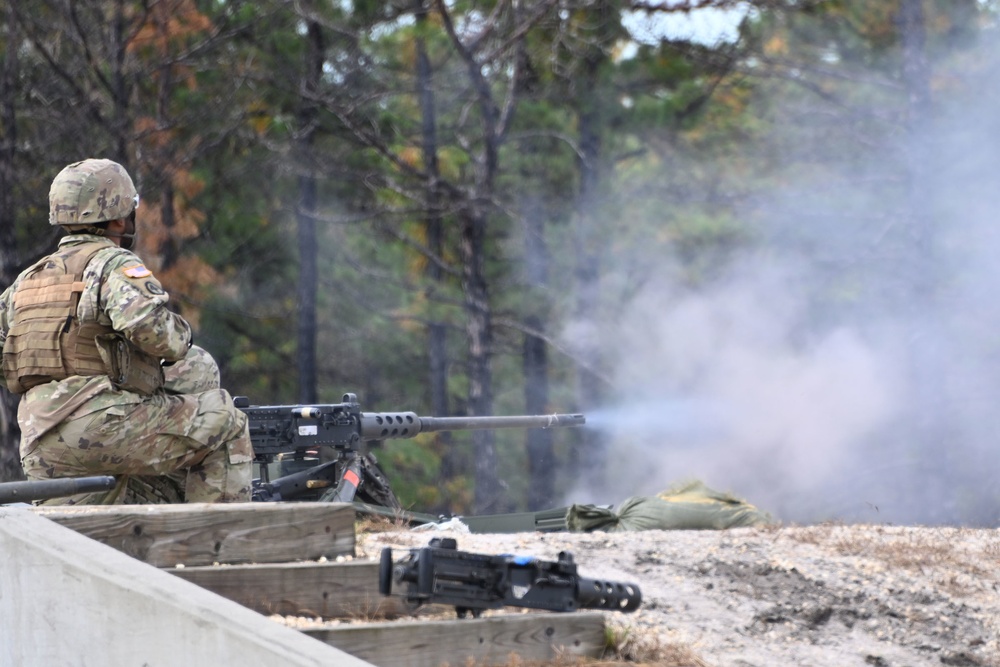 Fort Dix – 2nd BN 113th IN RG 40 M2HB, Firing Table II 14 OCT 2022