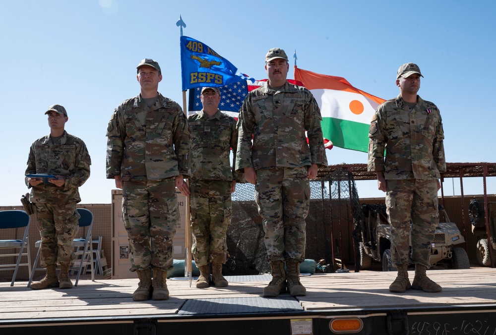 409 ESFS welcomes new commander