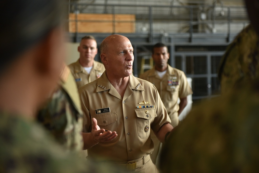 CNO Visits NAS Sigonella