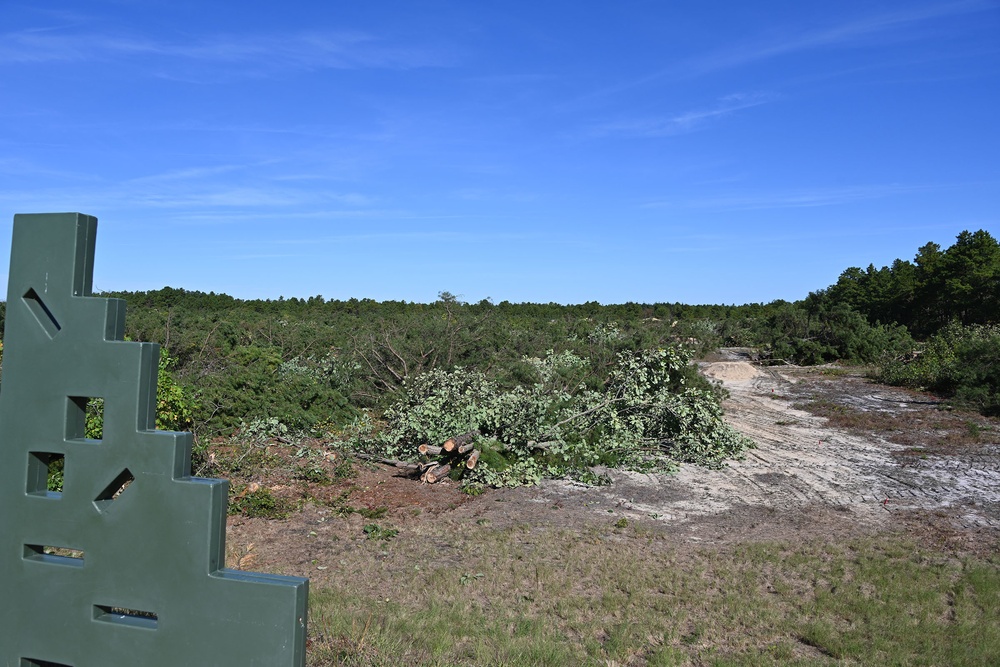 Fort Dix – Fort Dix Range 38 Tree Clearing 13 OCT 2022