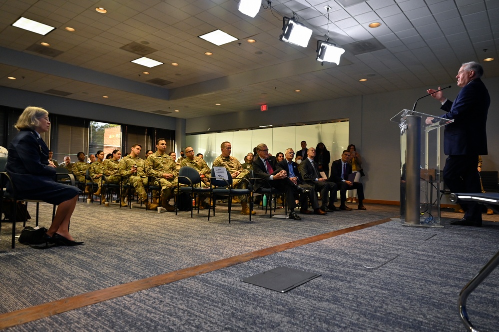 SecAF Kendall speaks at AFA Hispanic Heritage Month event