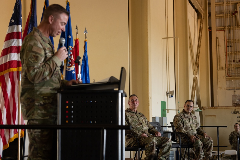 156th Wing Change of Command Ceremony