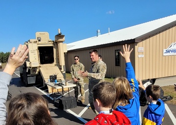 EOD Soldiers at Fort Drum show students the STEM side of their profession