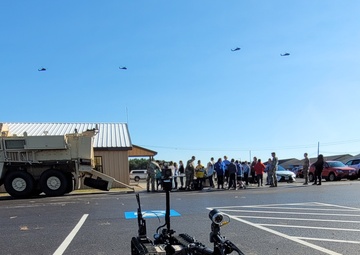 EOD Soldiers at Fort Drum show students the STEM side of their profession