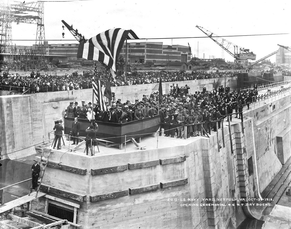 Our Yard History: Dry Docks 6 &amp; 7, Built for the Emergency Fleet Corporation