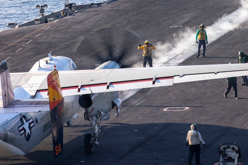 Daily Operations aboard USS George H.W. Bush (CVN 77)