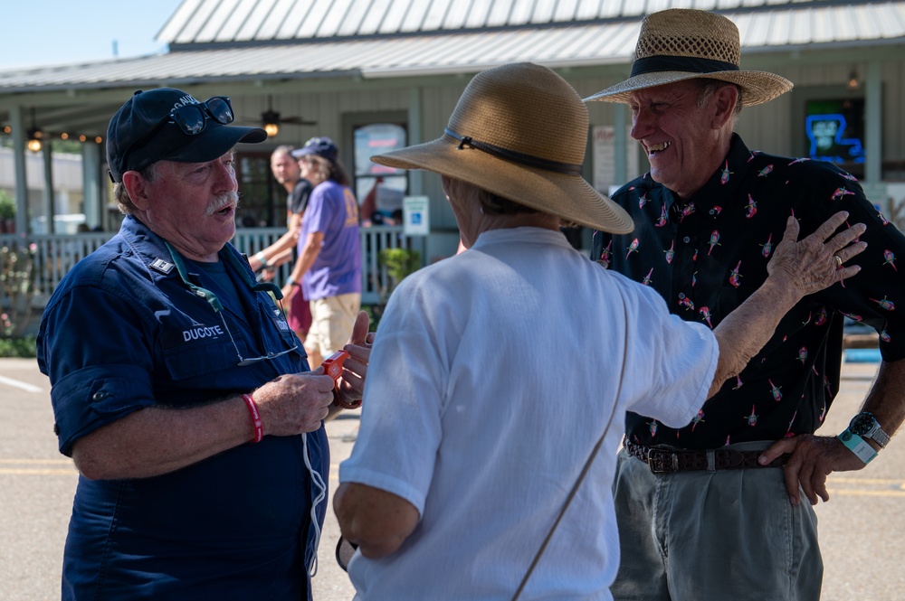 Coast Guard Auxiliary supports the Madisonville Wooden Boat Festival