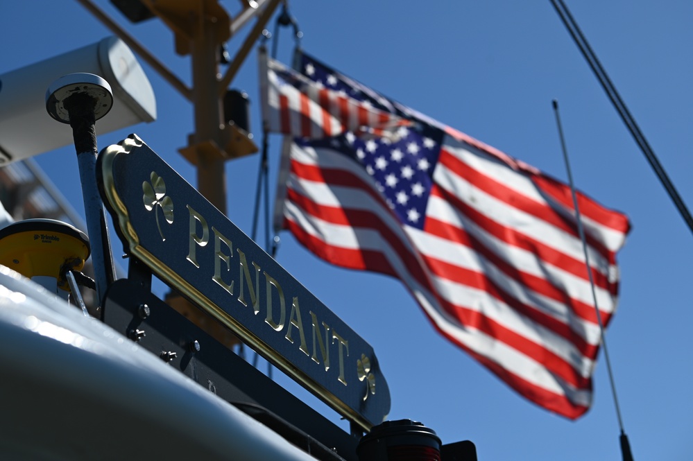 Coast Guard Cutter Pendant