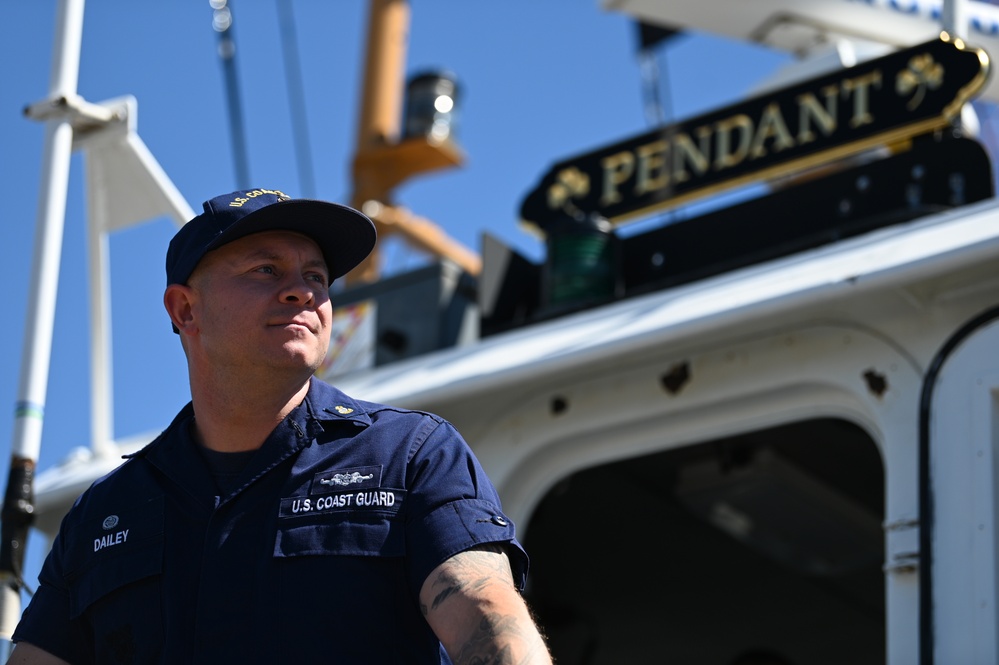 Coast Guard Cutter Pendant